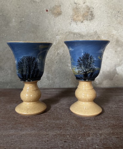 Pair vintage boscombe mocha - pair,