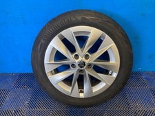 Skoda Octavia Spare Alloy Wheel With 4.8mm Tyre 5E3601025E 7Jx17 F735