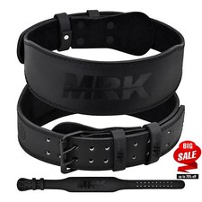 Weight lifting belt by MRK, 6"