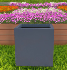 Square Fibreglass planter -