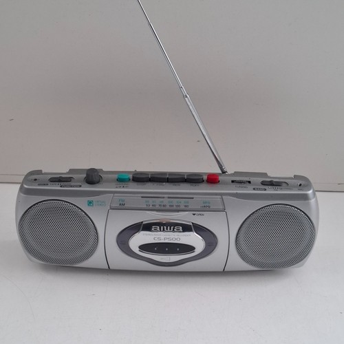 Aiwa p500 stereo radio - aiwa, cs-p500