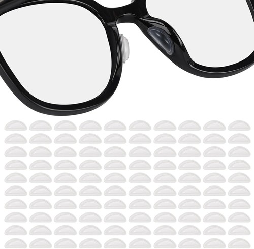 Pair clear silicone glasses - clear,
