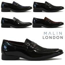 MENS FORMAL SHINY PATENT SHOES