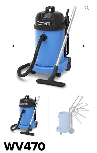 Numatic wv470 blue - blue, wet/dry