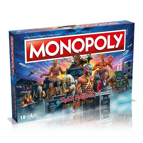Iron maiden monopoly board - maiden,