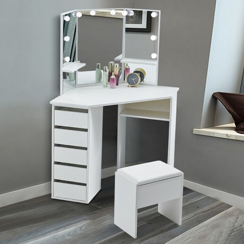 Led dressing table - led, corner