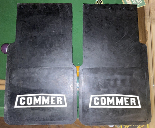 Commer van camper - rear, mud