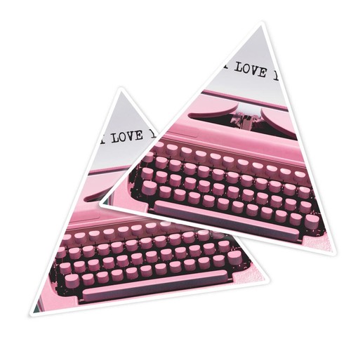 Triangle shape vinyl - triangle,