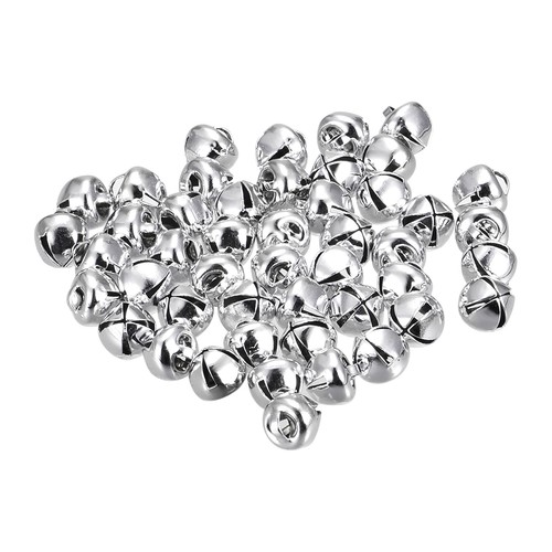 80pcs jingle bells 8mm carbon - 80pcs,
