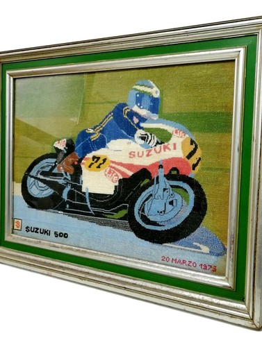 Embroidered frame suzuki rg500 - frame,