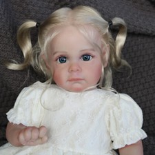 Handmade Real Life Reborn Baby Dolls Vinyl Silicone Newborn Girl Doll Xmas Gift