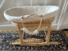 Baby Bed Rocking Crib Wooden