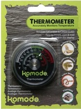 KOMODO ANALOGUE ANALOG VIVARIUM THERMOMETER REPTILE TEMPERATURE GAUGE