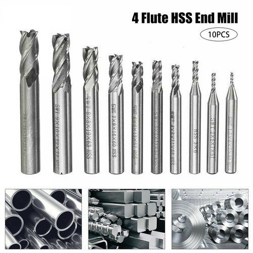 10x tungsten carbide flutes - carbide,