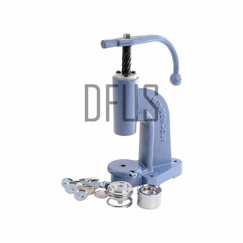 Cover button press machine