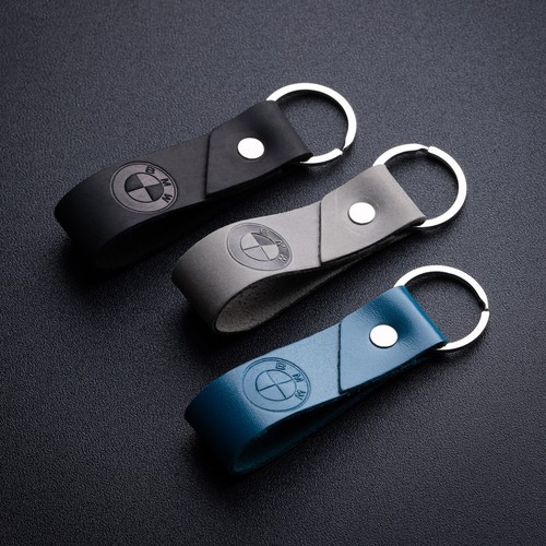 Bmw leather keyring - keyring, exclusive