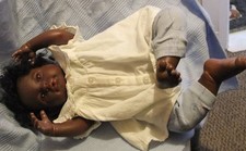 A beautiful wide awake reborn