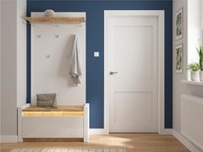 Hallway Storage Set Shoe Cabinet Wall Coat Hooks Shelf Hall Oak White Gloss Alam