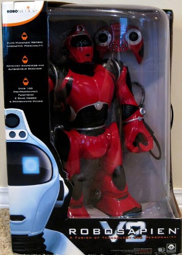 New wowwee robosapien - v2, red