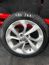 2015-19 VAUXHALL CORSA E 16" INCH 4 STUD 8 SPOKE ALLOY WHEEL 6.5JX16 ibc368