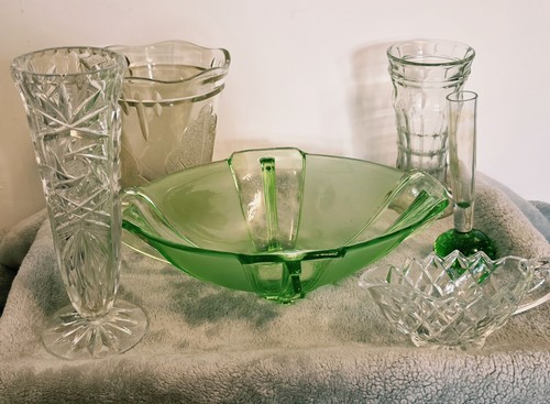 Vintage glass bundle lot - bundle,