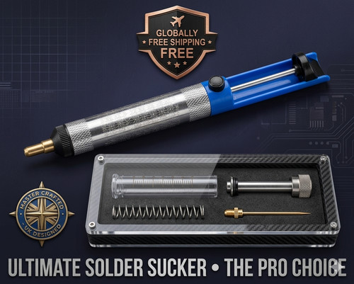 Metal solder sucker - solder,