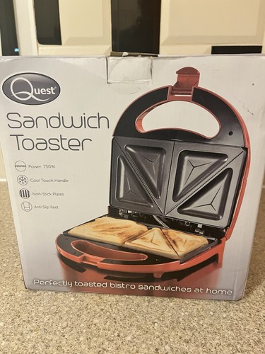 Quest sandwich toaster red - quest,