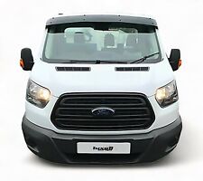 SUN VISOR BLACK DARK ACRYLIC FITS TRANSIT MK8 2014 onwards (5mm)