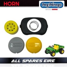 PEG PEREGO STEERING WHEEL HORN ASSEMBLY FITS JOHN DEERE GATOR & GAUCHO