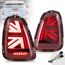 LED Red Rear Lights For 2007–2013 Mini R56 R57 R58 R59 Cooper S Tail Brake Light