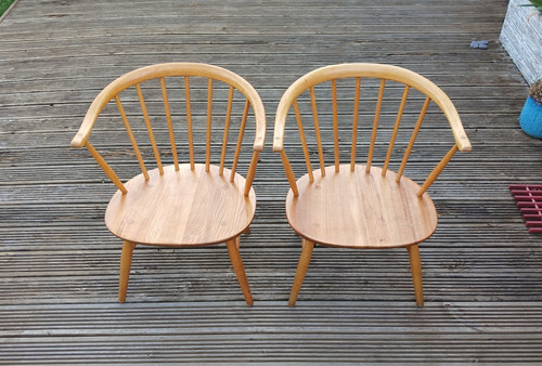 Two vintage ercol - vintage,