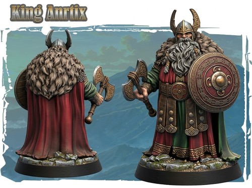 King antix viking - king, axe