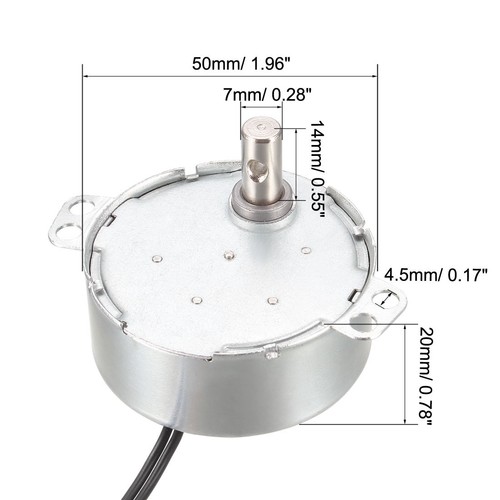 Synchronous gear motor - synchronous, ac