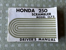 Honda 250 Scrambler CL72 New