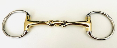 Eggbutt snaffle horse bit - snaffle,