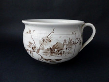 Antique Chamber Pot - Sepia