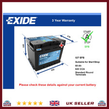 Efb battery fits - 9-5, 9-3