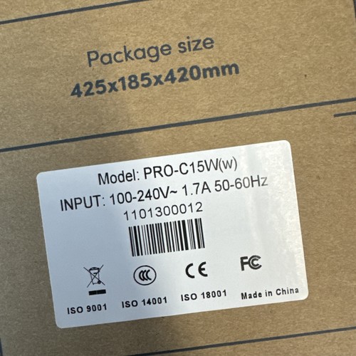 Epos terminal model pro c15w - terminal,