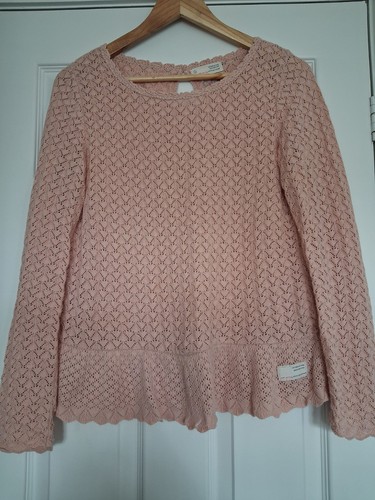 Odd molly pink pointelle knit - molly,