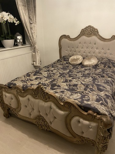 Rococo antique french bed - rococo,