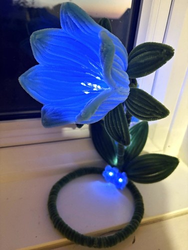 Artificial flower twig stem - flower,