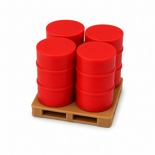 Model railway red oil - railway,