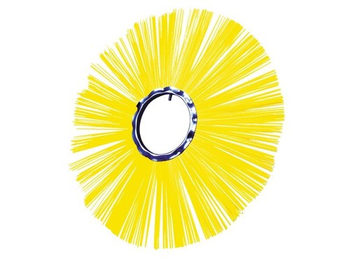 Brush section poly plastic - section,