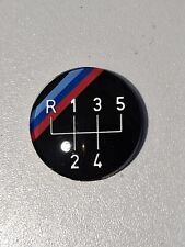 BMW Gear Knob Emblem 3 5 7 Series Round M Technic New Genuine 25111220954