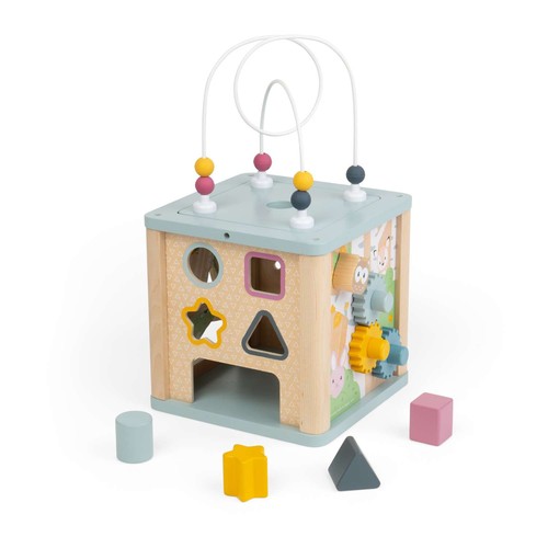 Bigjigs toys activity cube - bigjigs,