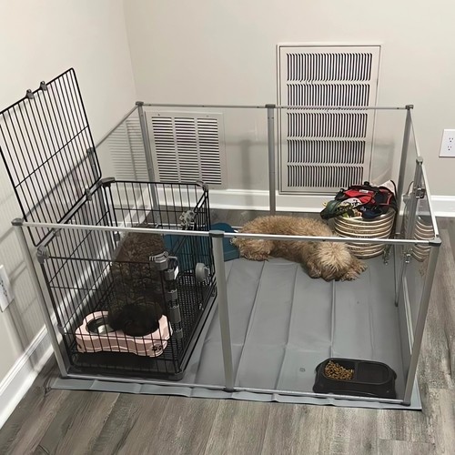 Xxl acrylic dog playpen - xxl,