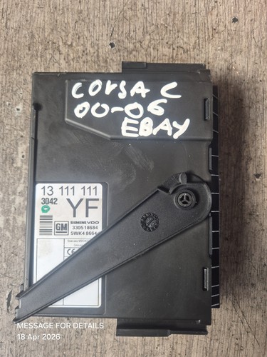 Vauxhall corsa 06 body - corsa, 00-06