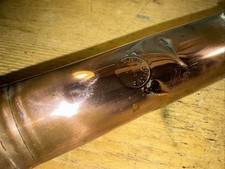 Vintage The TURBINE copper Bed / Hand Warmer 