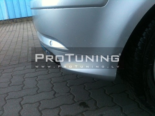 Rear bumper spoiler extension - spoiler, extension/