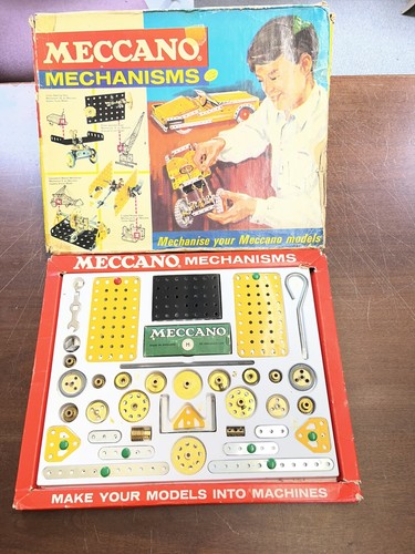 Vintage meccano mechanisms set - mechanisms,